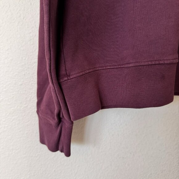 Madhappy Sweatshirt Womens Small Purple Crewneck Bubble Letters Snapchat - Picture 3 of 11